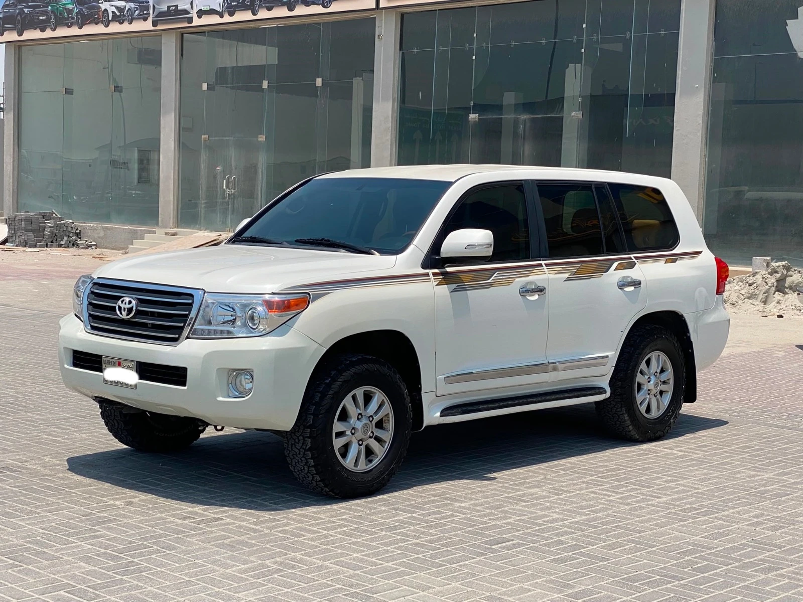 Toyota Land Cruiser GXR 2008 (White)