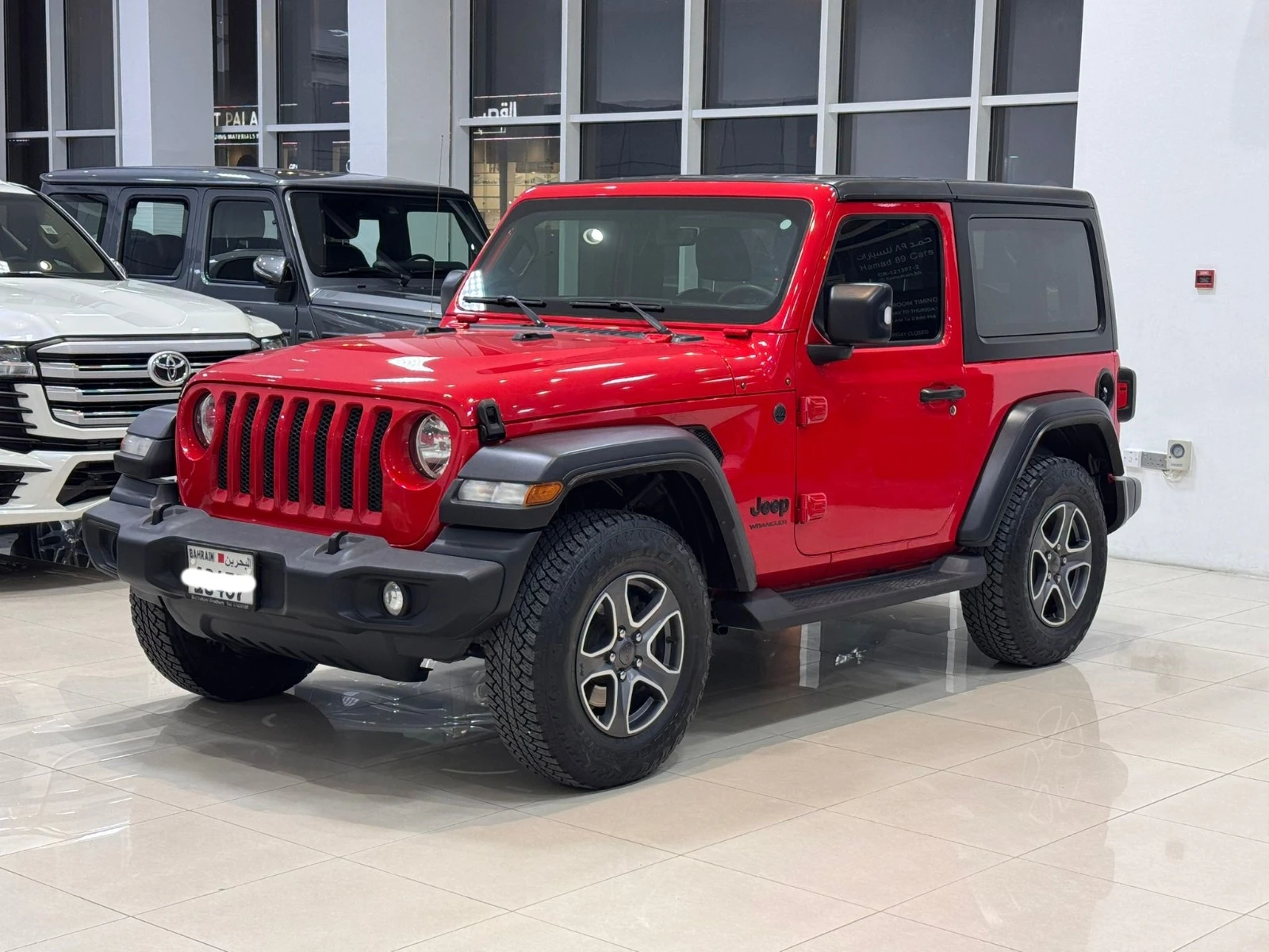Jeep Wrangler Sport 2023 (Red)