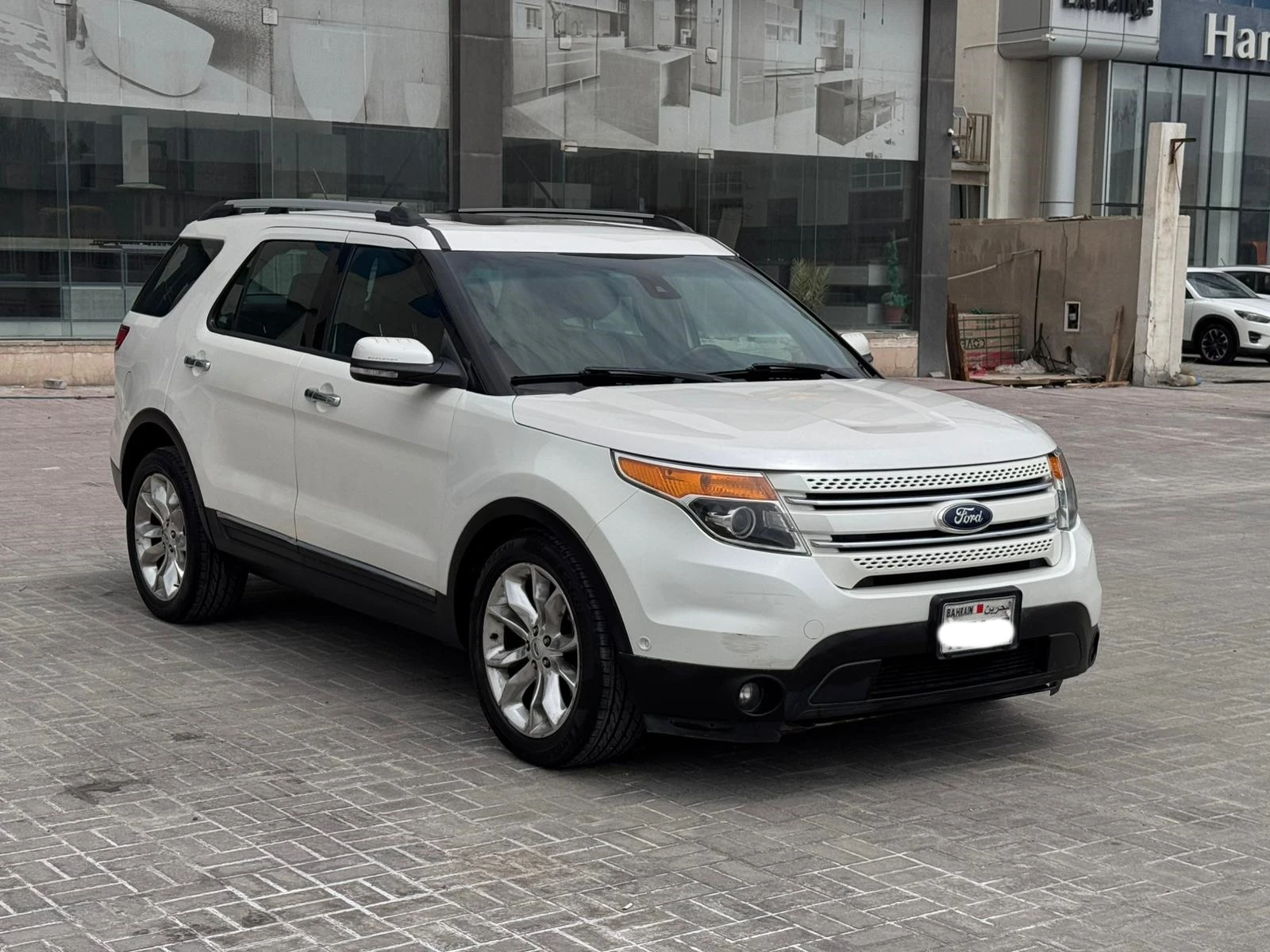 Ford Explorer Limited 2014 (White)
