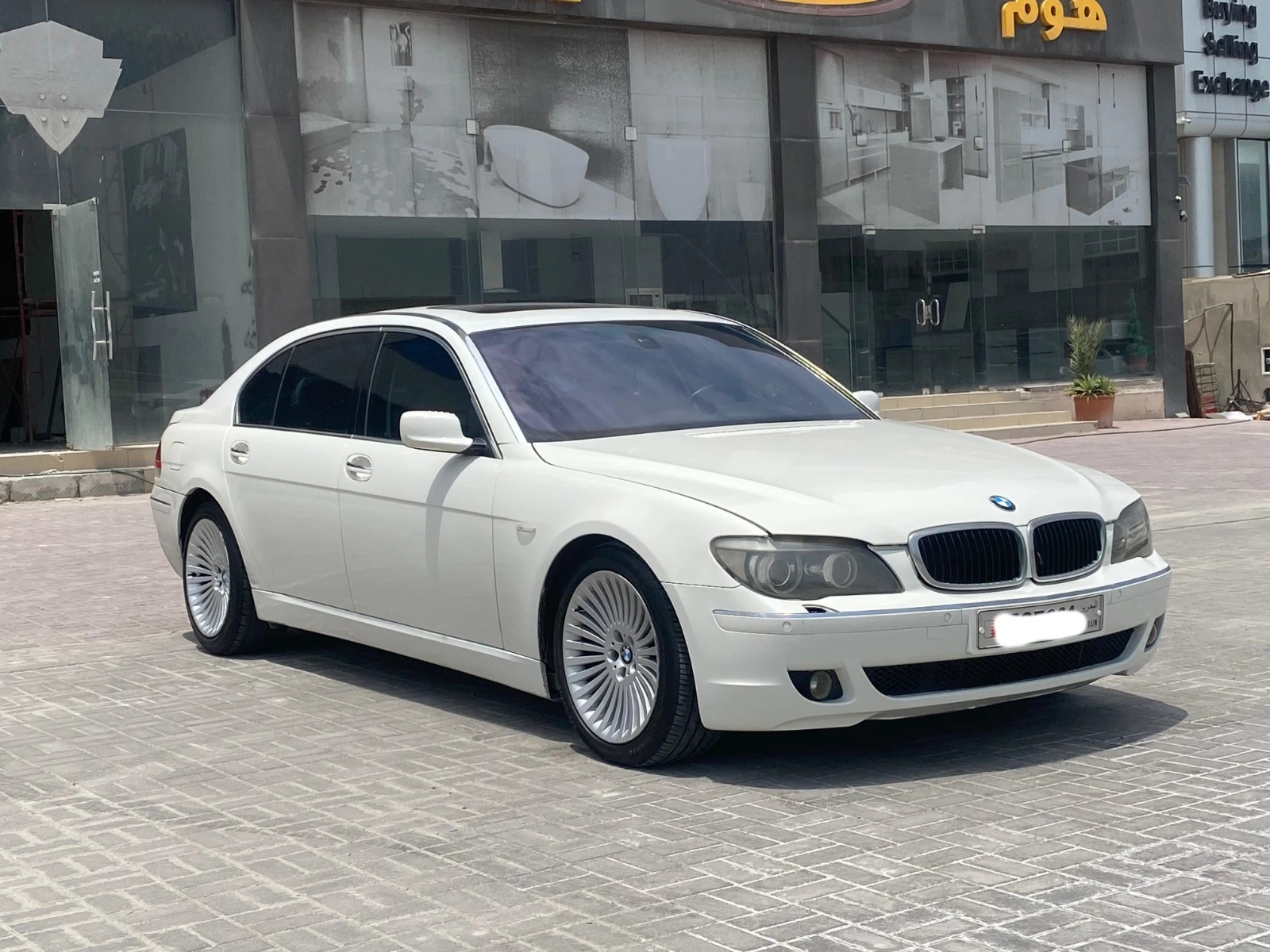 BMW 740Li 2008 (White)