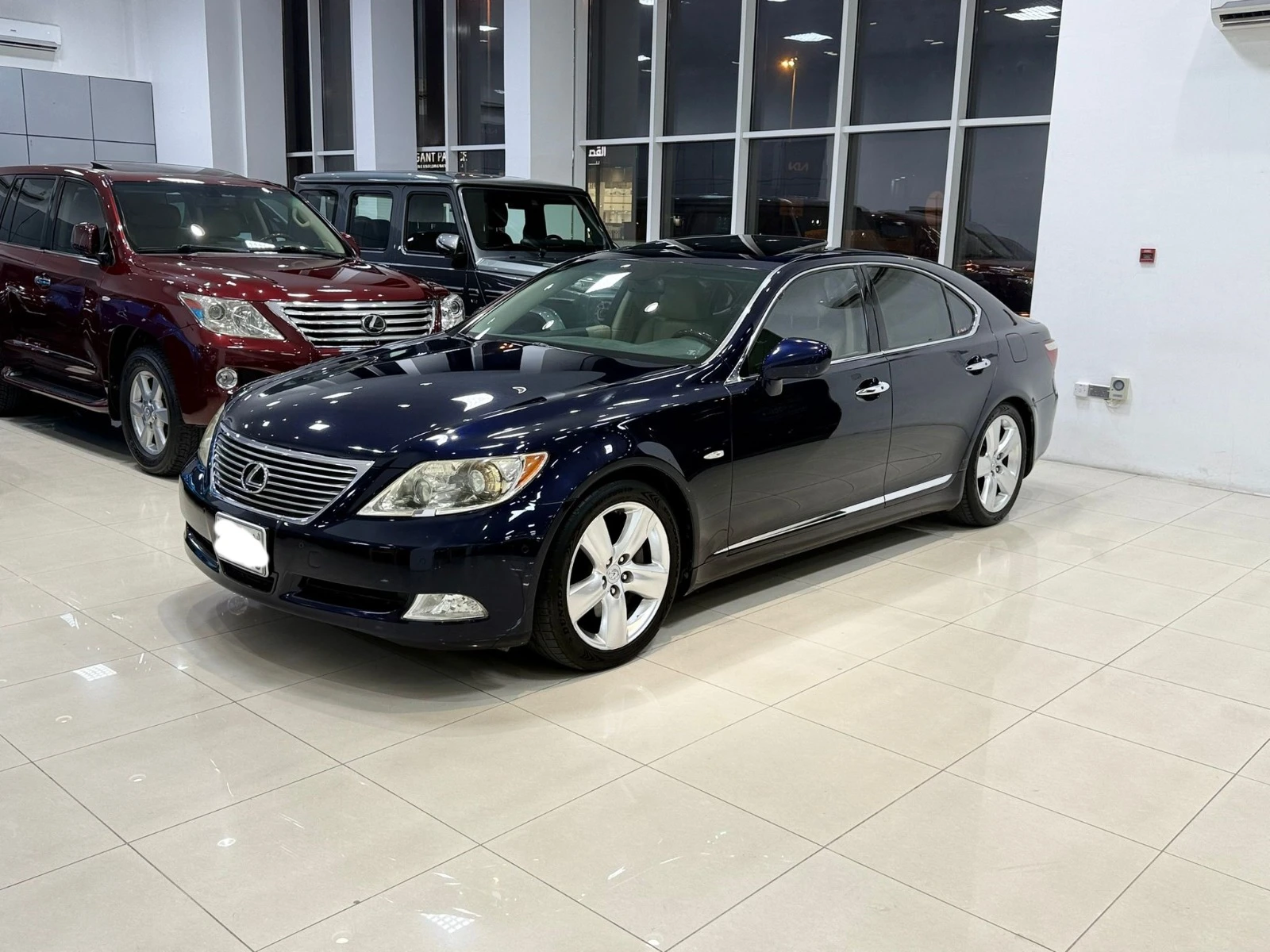 Lexus LS-460 2007 (Blue)