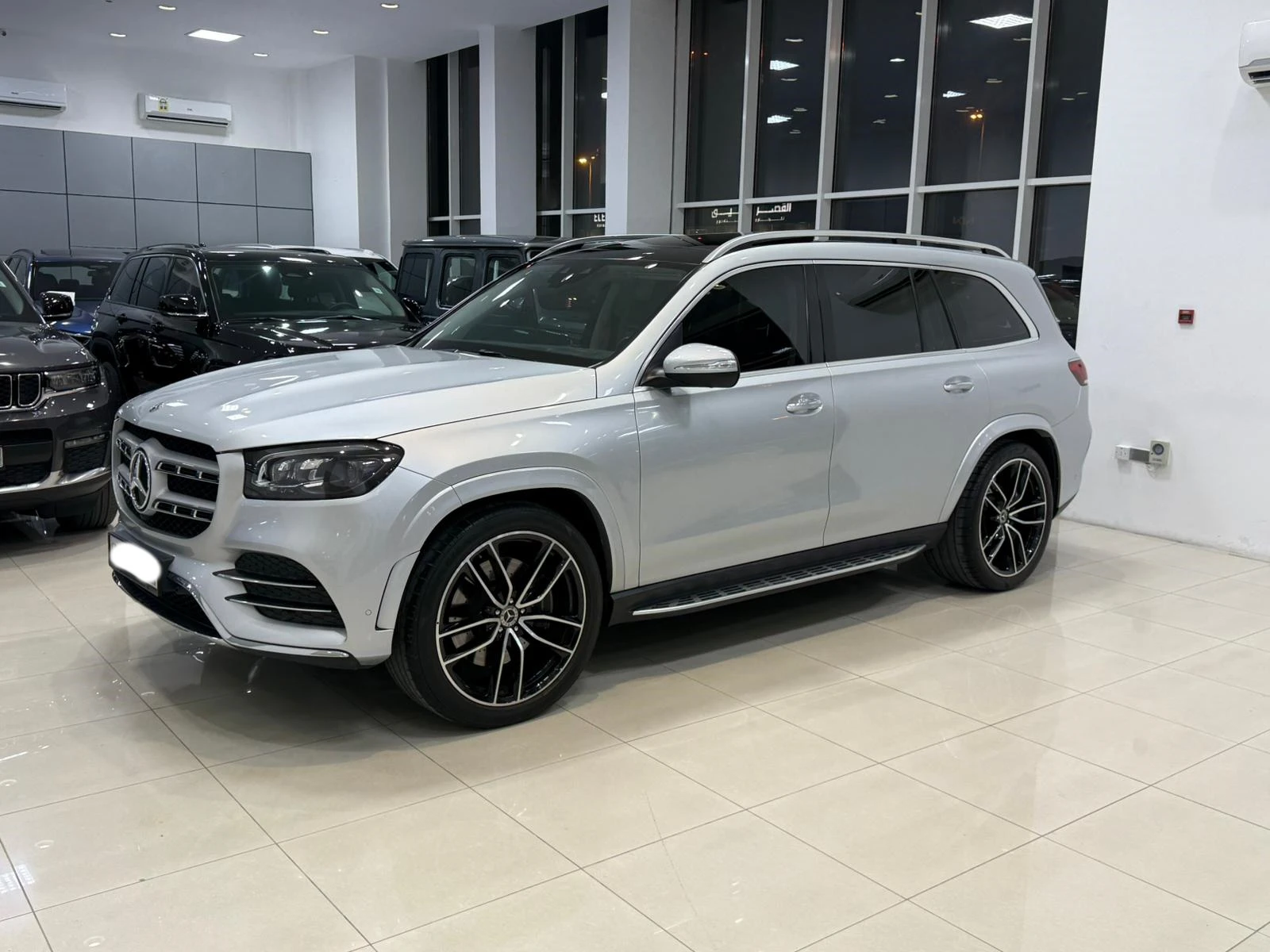 Mercedes Benz GLS-450 2021 (Silver)
