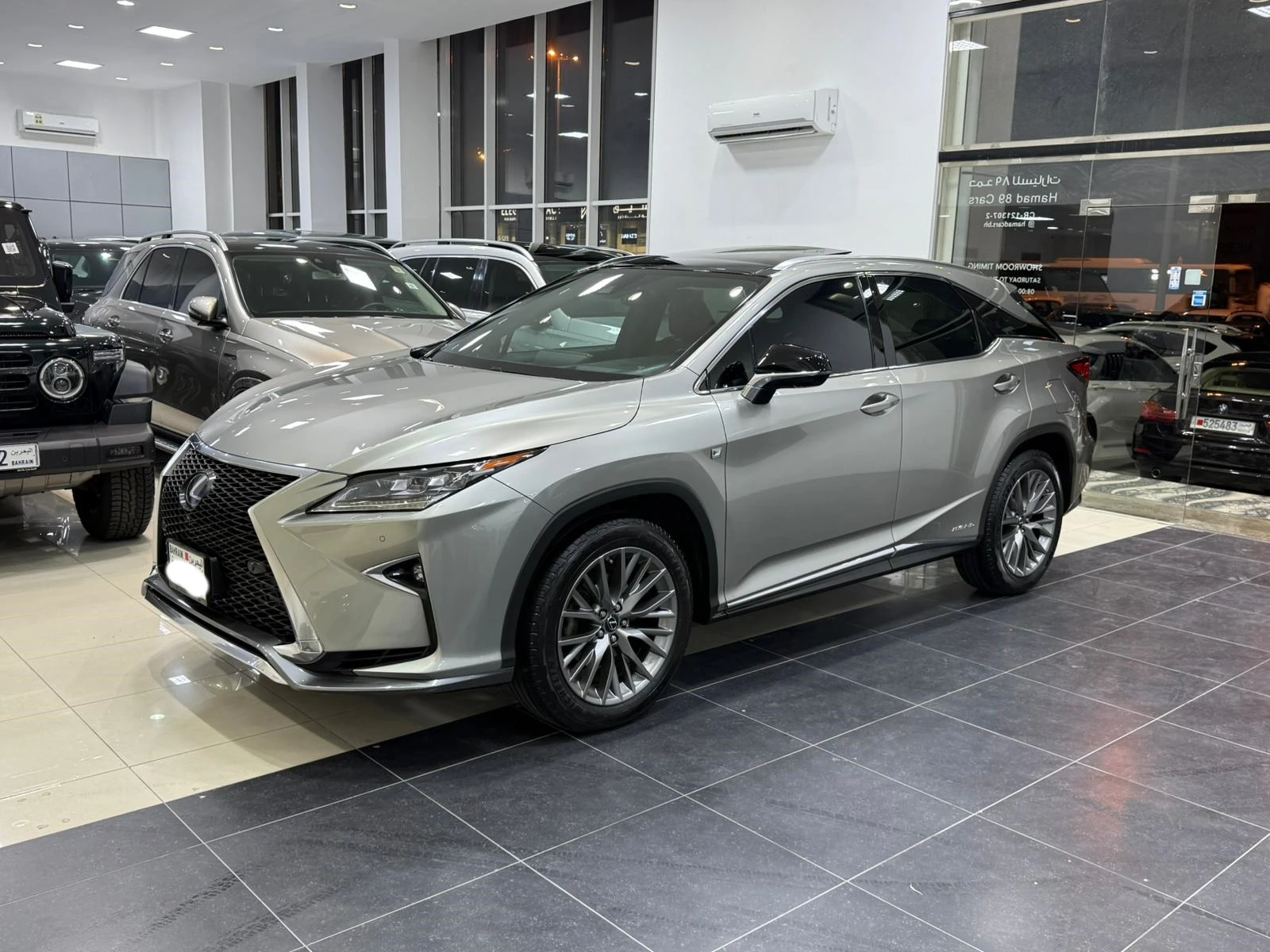 Lexus RX-450 Hybrid 2017 (Silver)