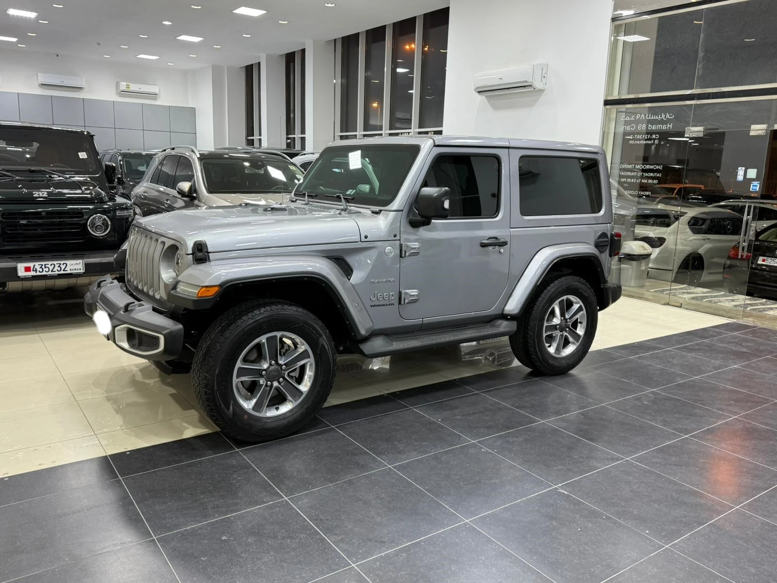 Jeep Wrangler Sahara 2021 (Silver)
