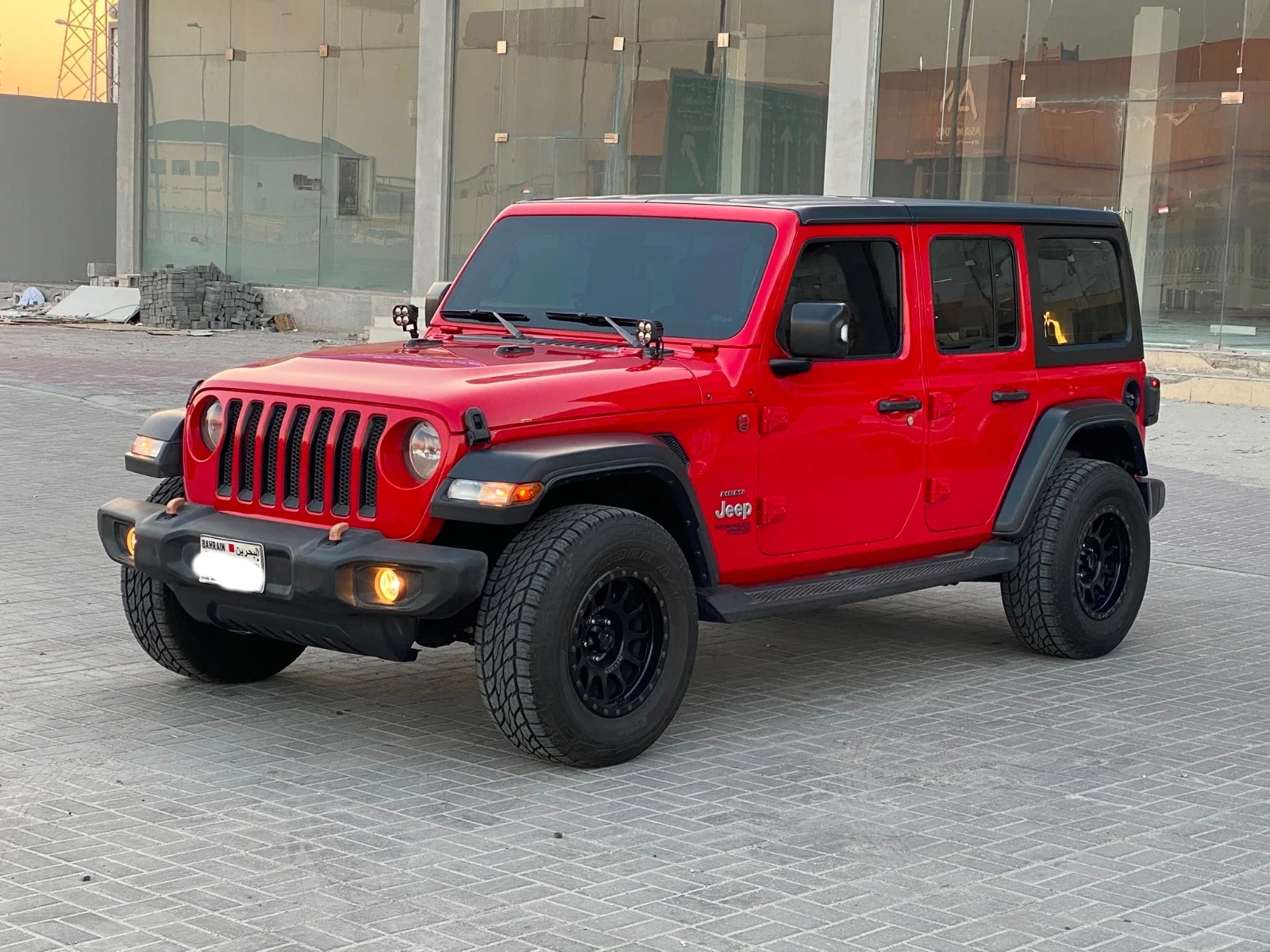 Jeep Wrangler Sport 2020 (Red)