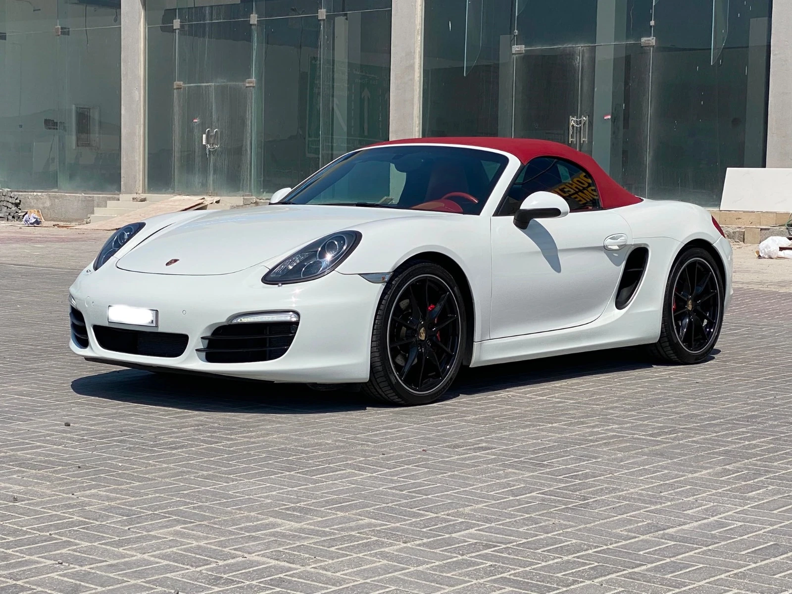 Porsche Boxster S 2013 (White)