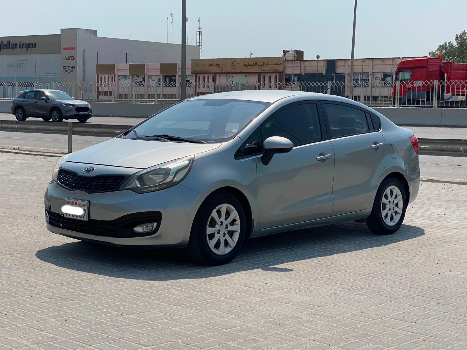 Kia Rio 2014 (Silver)