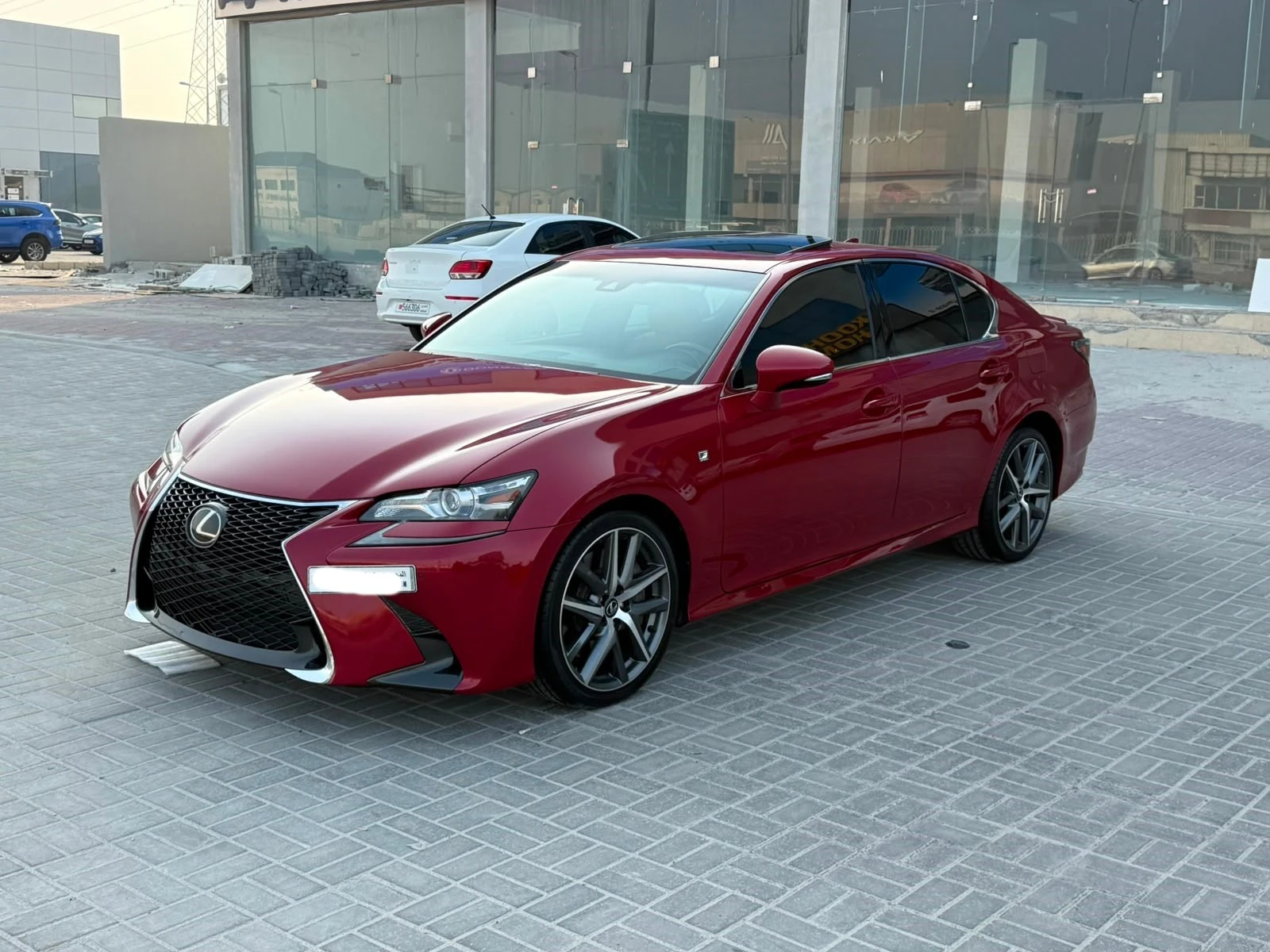 Lexus GS-350 / 2016 (Red)