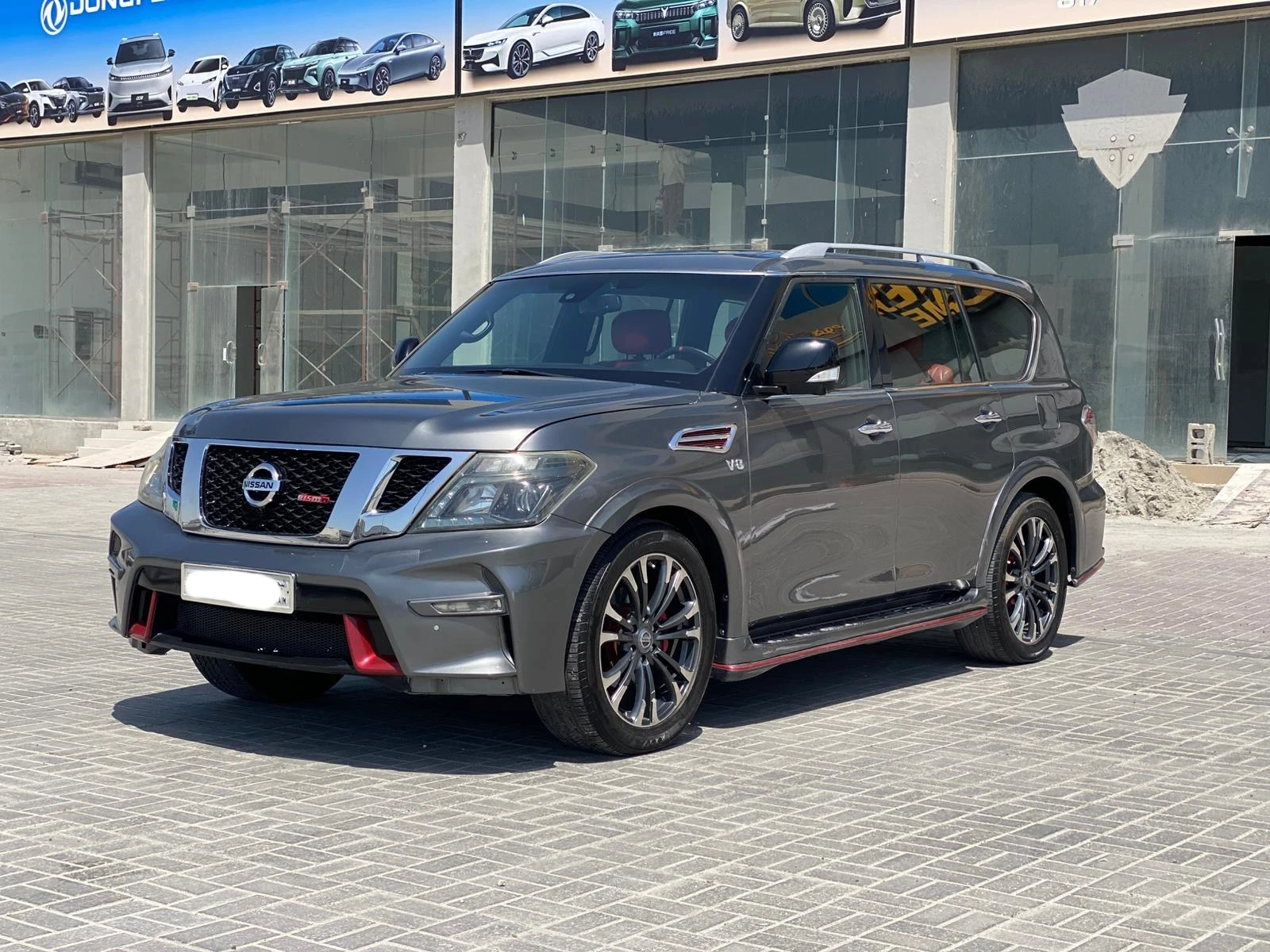 Nissan Patrol Platinum U.A.E 2017 (Grey)