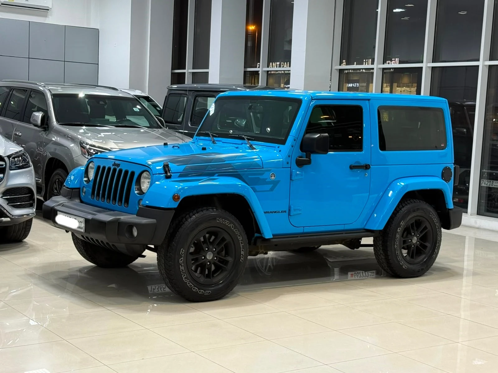 Jeep Wrangler 2017 (Blue)