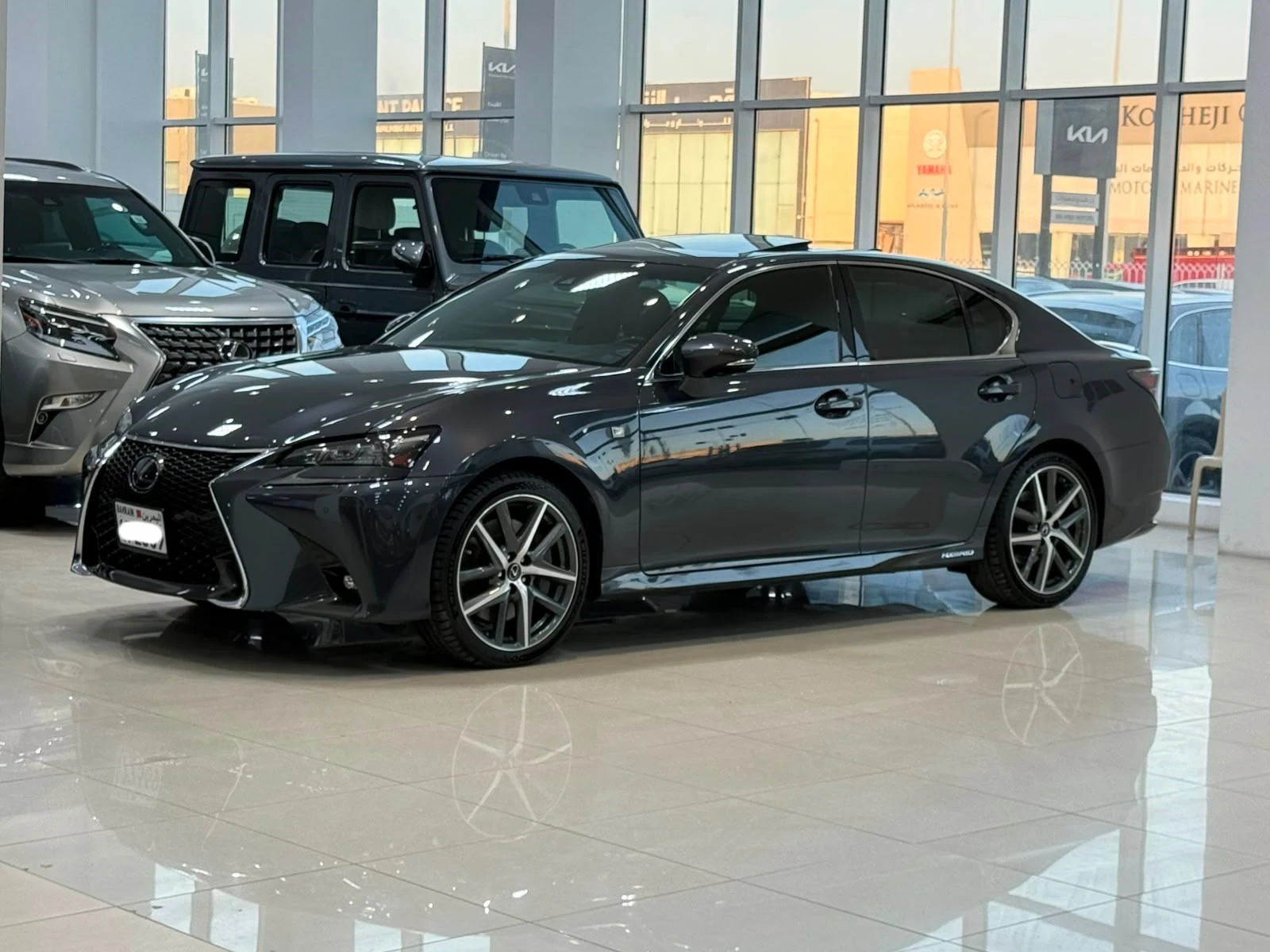 Lexus GS-450h 2018 (Grey)