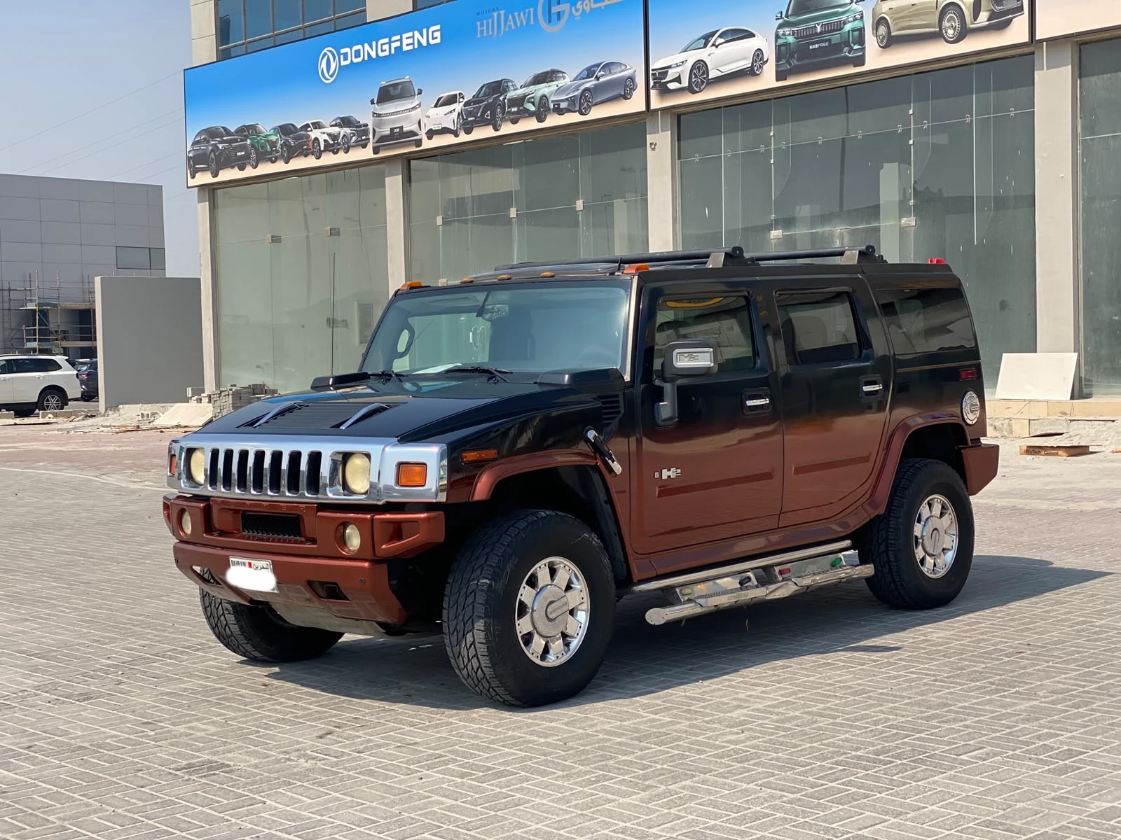 Hummer H2 / 2008 (Black & Orange)